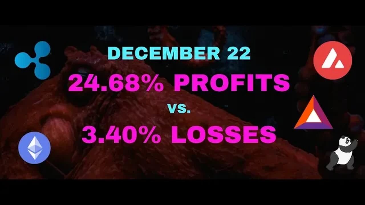 December 2022 Crypto Profits -- Zen Trading