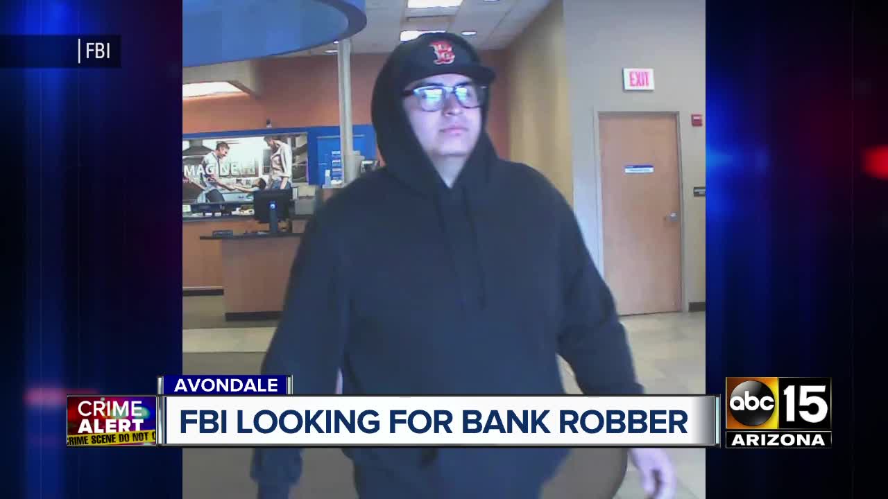 FBI looking for bank robber