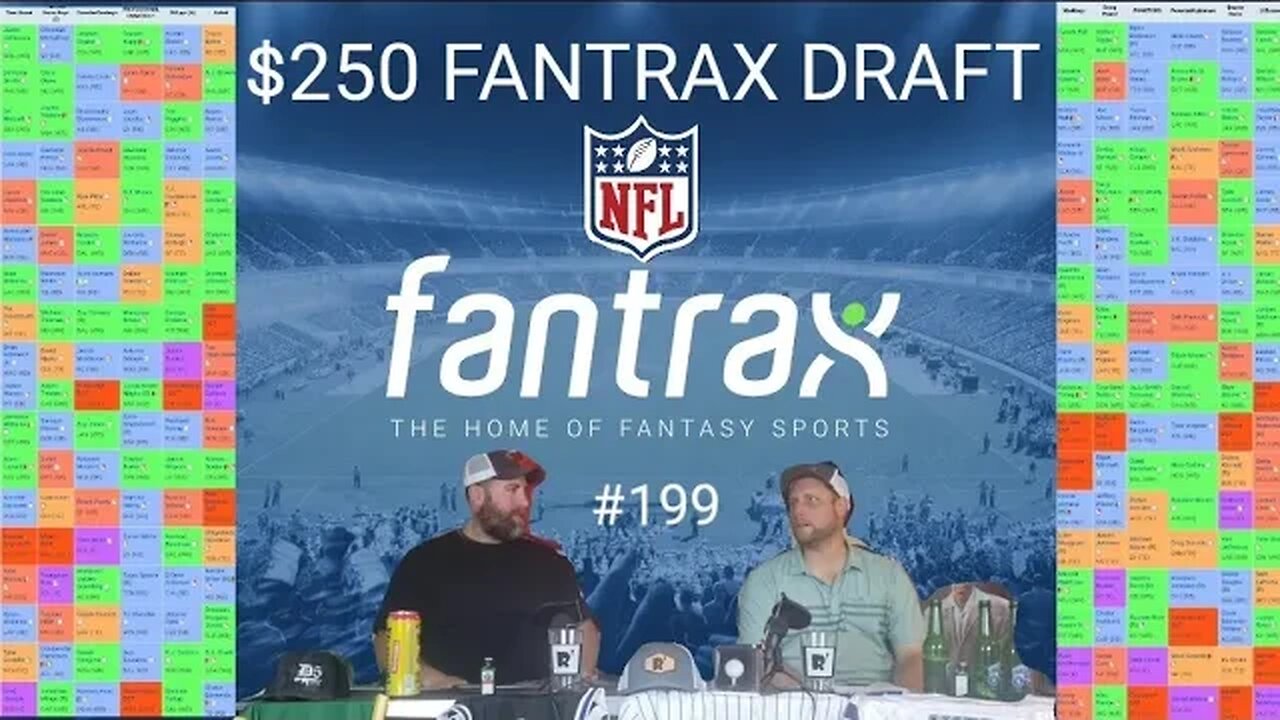 Fantrax $250 Draft! We break down each roster with draft grades! Plus Balls Deep draft order