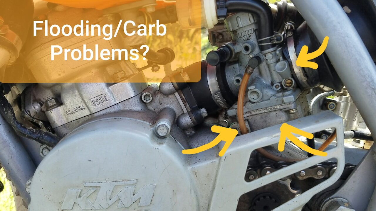 (Quick) KTM Carburetor Clean!