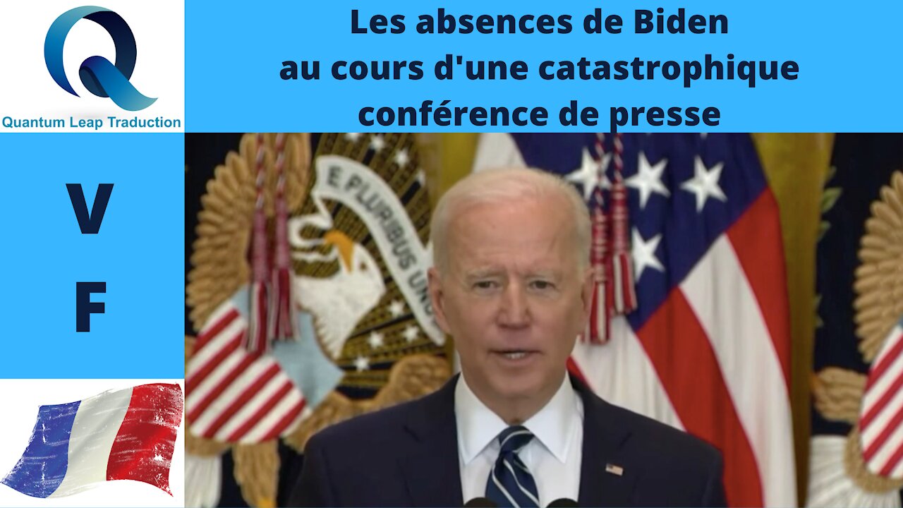 LES ABSENCES DE BIDEN AU COURS D'UNE CATASTROPHIQUE CONFÉRENCE DE PRESSE