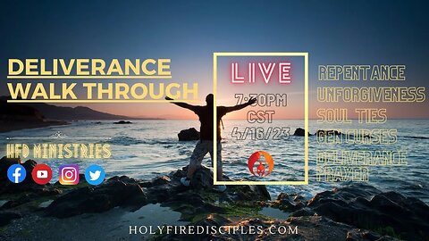 Deliverance Walk-Through LIVE #deliverance #spiritualwarfare