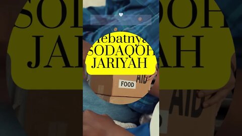 hebatnya shodaqoh jariyah #literasi #agamaislam