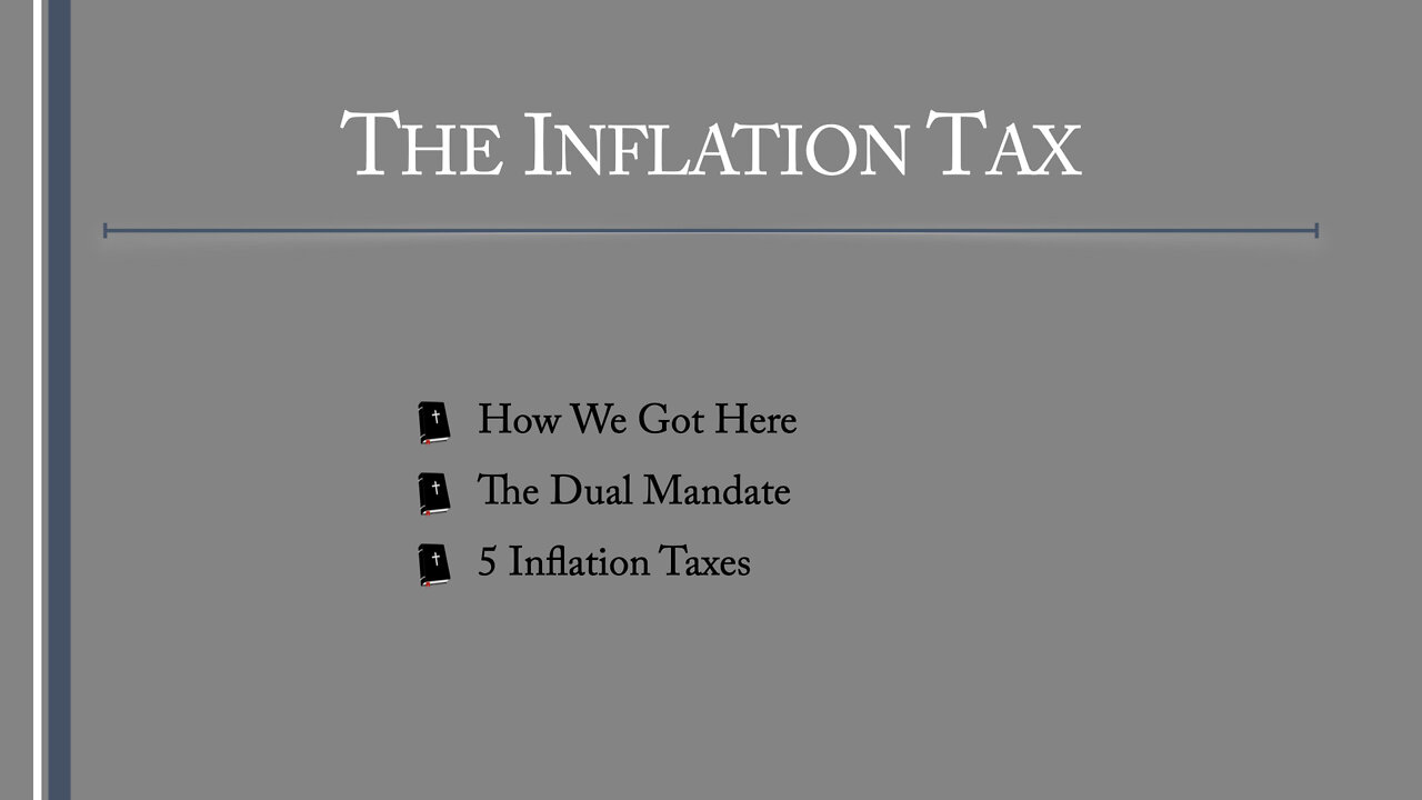 5 Inflation Taxes | The Christian Economist