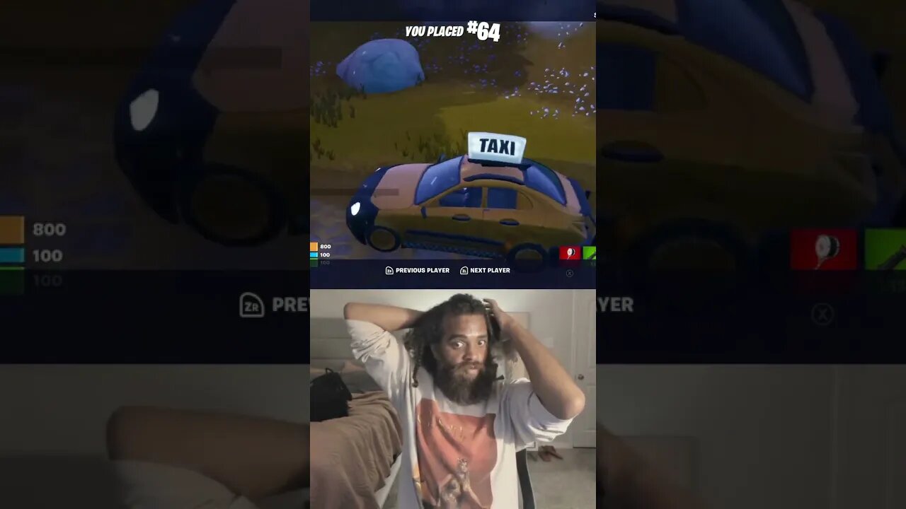 Playing fortnight while braiding hair Live with Rock Mercury on Tiktok