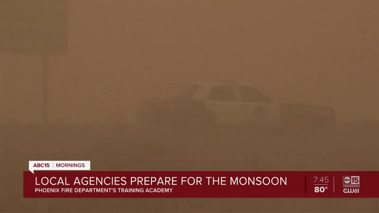 Local agencies prepare for monsoon conditions