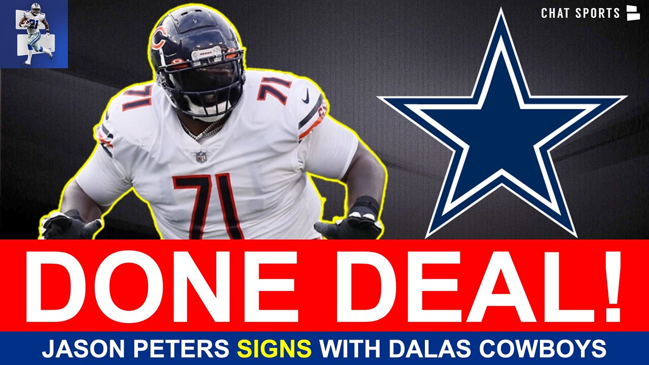 BREAKING: Jason Peters Officially Signs With Dallas Cowboys