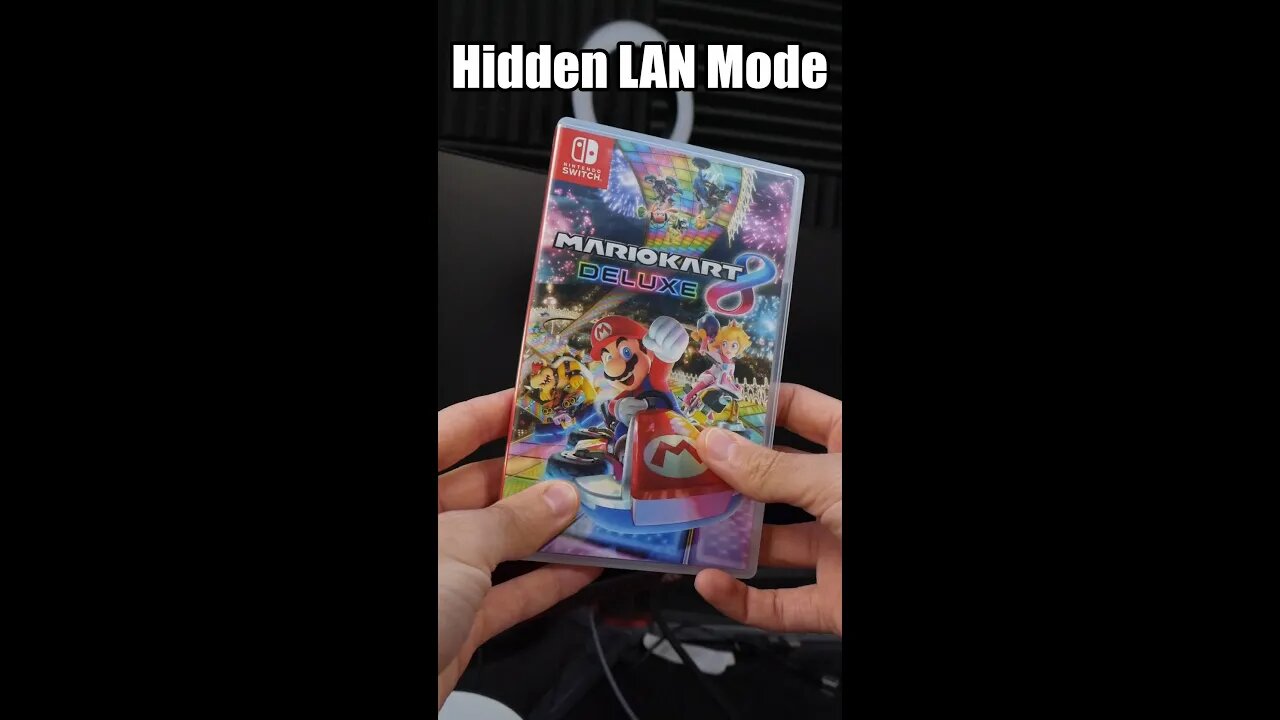 Mario Kart 8 Deluxe's hidden LAN Play mode 🤫 #shorts