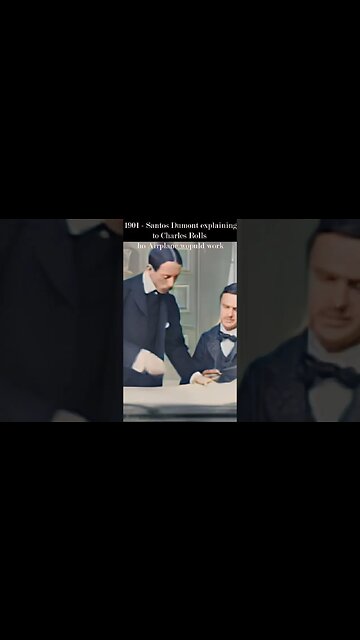 1901 Unlocking the Future of Flight: Santos Dumont Shares Airplane Mechanics with Charles Rolls