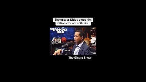 Shyne says Diddy owes him for not snitching