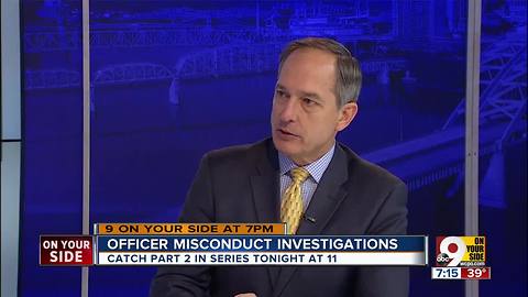 Craig Cheatham discusses officer misconduct investigation