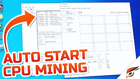 Auto Start CPU Mining for Windows 10 // RTM