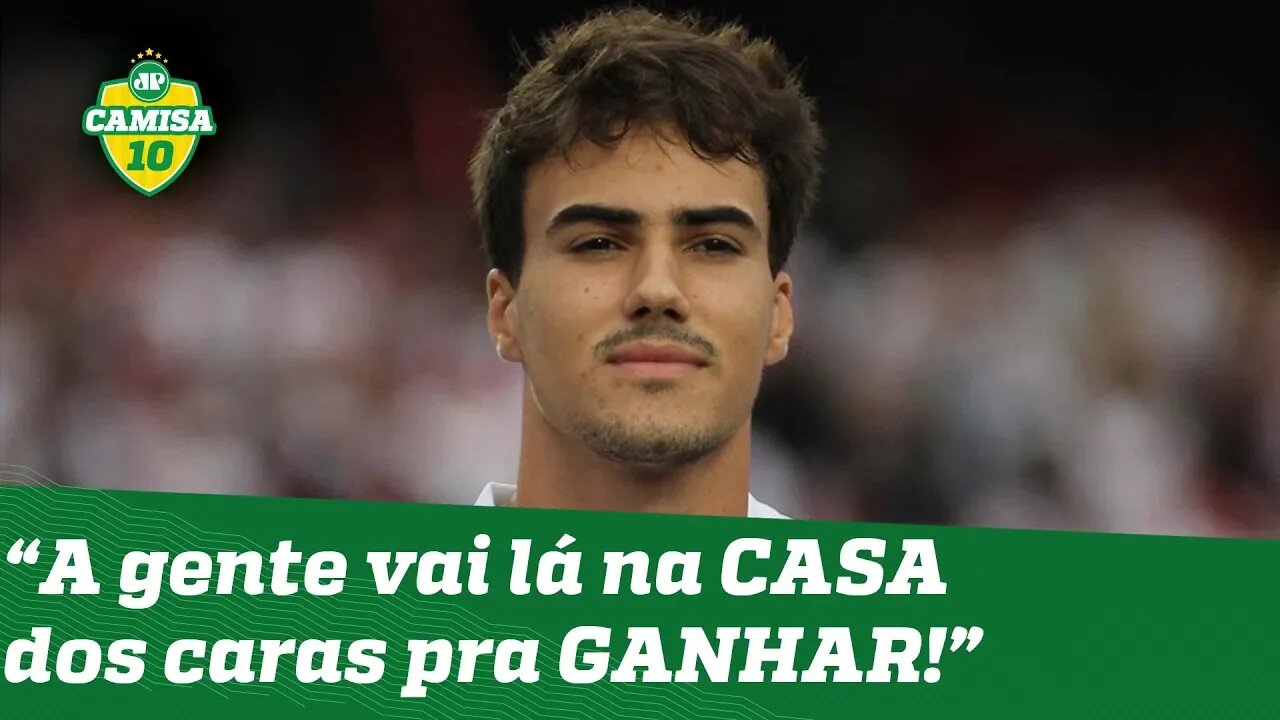 "A gente vai lá na CASA dos caras pra GANHAR!", dispara Igor Gomes após São Paulo x Corinthians!