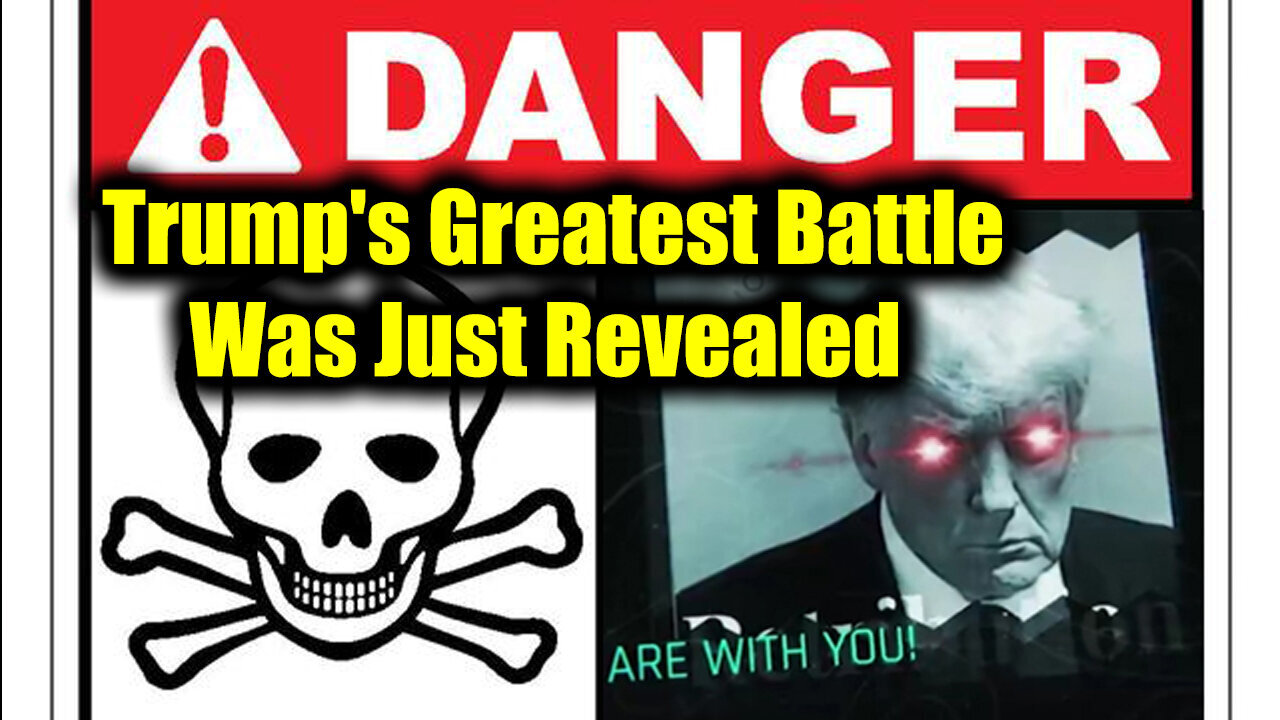 The Biden Adm just Dropped a Bombshell > Trump's Greatest Battle Was Just Revealed