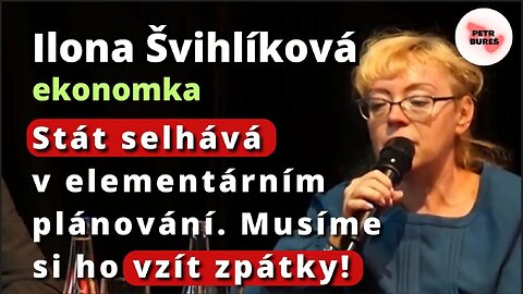 Ilona Švihlíková o pokrytectví a flagrantních selháních státu.