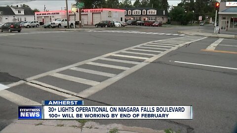 Project to install new lights on Niagara Falls Boulevard to last roughly six weeks