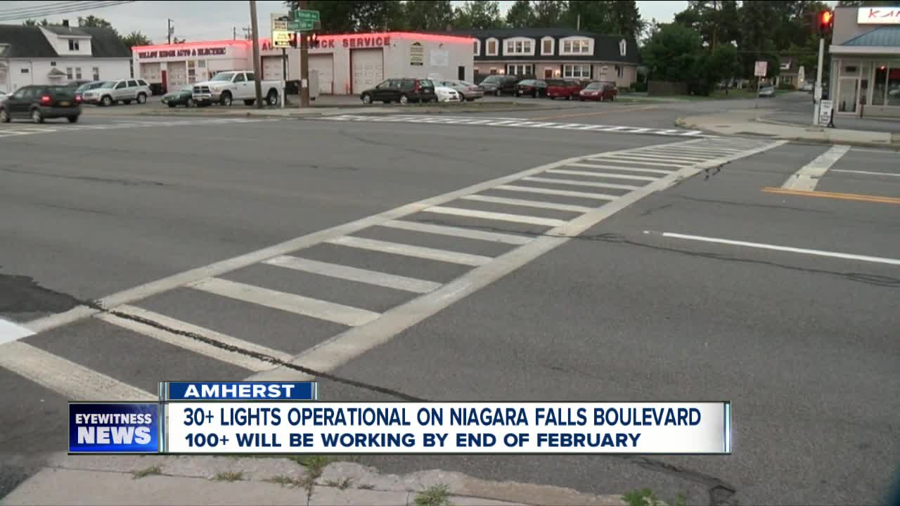 Project to install new lights on Niagara Falls Boulevard to last roughly six weeks