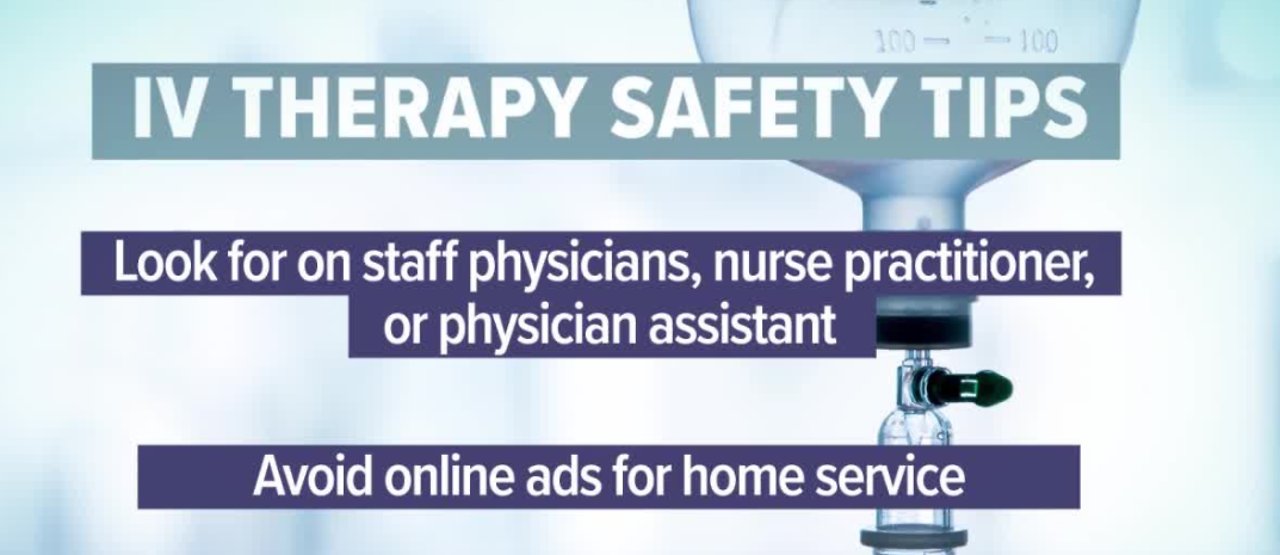 IV drip therapy growing in popularity