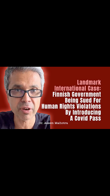 Finnish Government Being Sued For Human Rights Violations By Introducing A Covid Pass