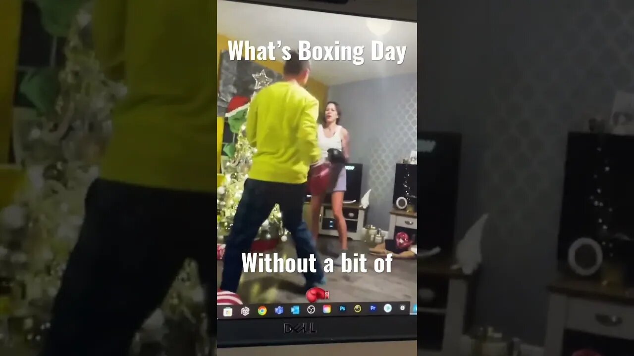 What’s Boxing Day without a bit of 🥊 #mumvsson #noheadshots #shorts