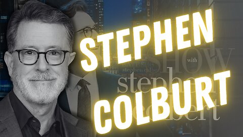 STEPHEN COLBERT IS A SMUG EMPTY SUIT!
