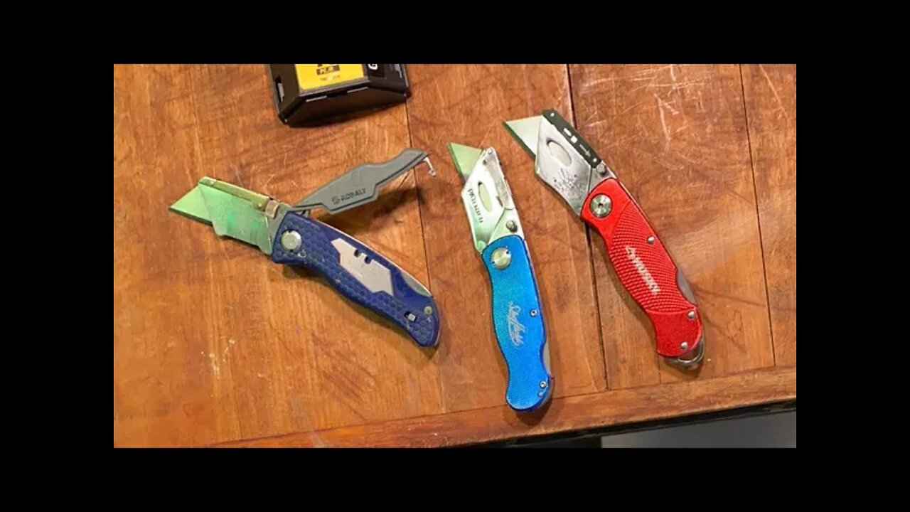 Folding utility knives are they useful should you get one?