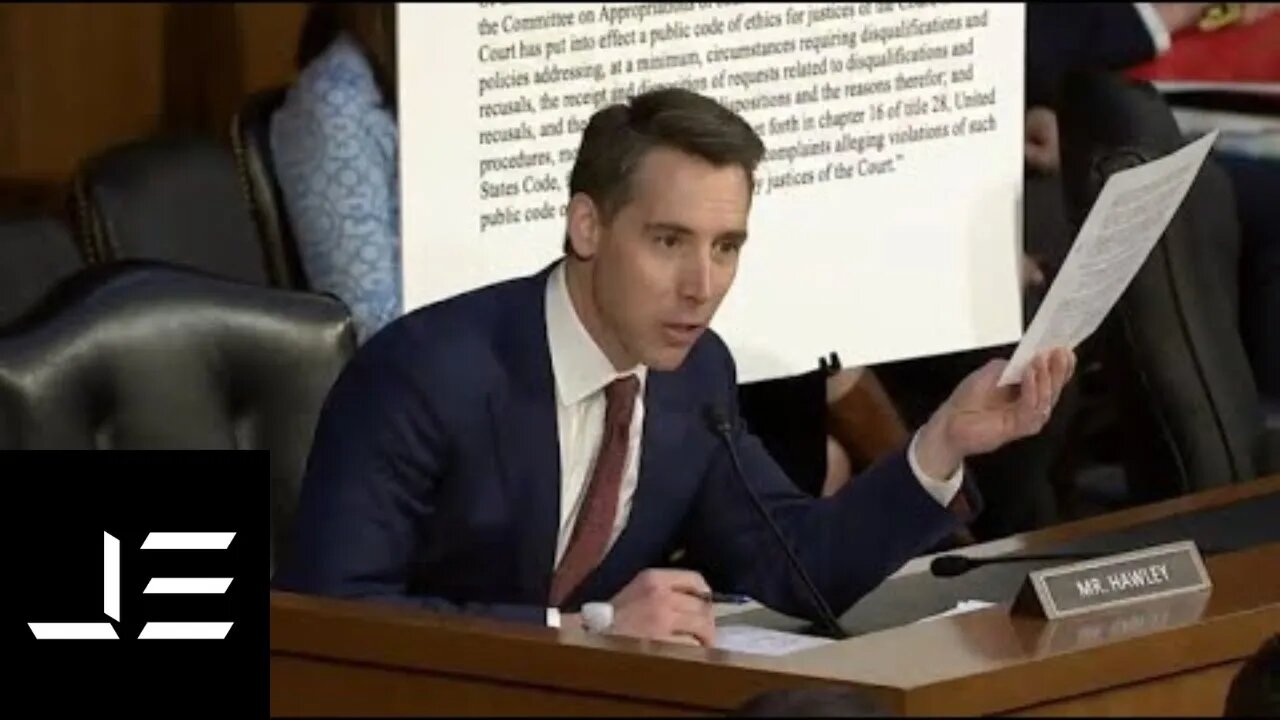 Josh Hawley EXPLODES Over Dems Putting SCOTUS Justices Lives