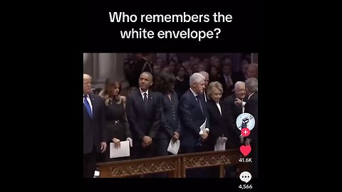 The White Envelopes - George H. W. Bush Funeral