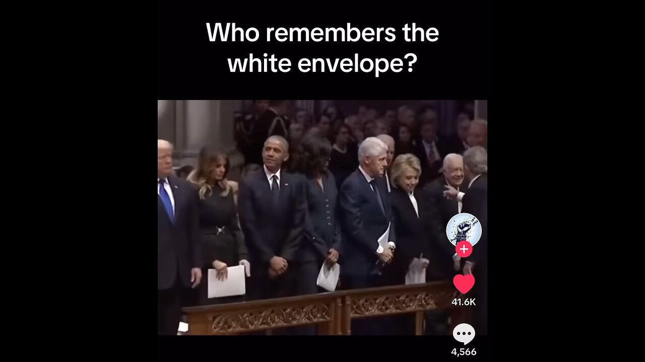 The White Envelopes - George H. W. Bush Funeral