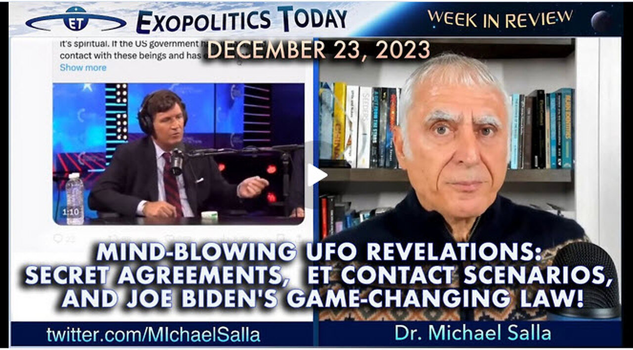 Mind-Blowing UFO Revelations: Secret Agreements, ET Contact Scenarios, The Week in Review - 12/23/23