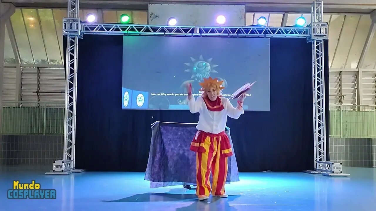 Apresentação Cosplay de Sol e Lua do jogo Five Nights at Freddy's no 27º Campinas Anime Fest (2022)