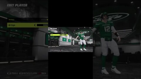 How To Create Joe Namath Franchise Roster Madden 23 #shorts