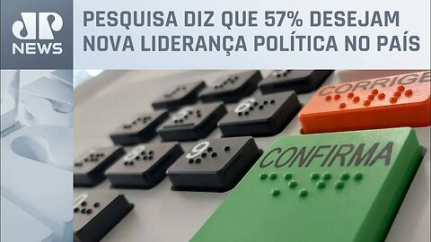 Mais da metade da população quer terceira via política para evitar polarização no país, diz Ipec