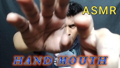 asmr sleep relaxation mouth hand sounds