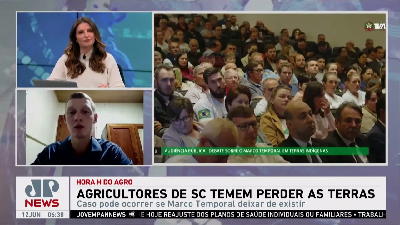 Kellen Severo: Agricultores de SC temem perder as terras