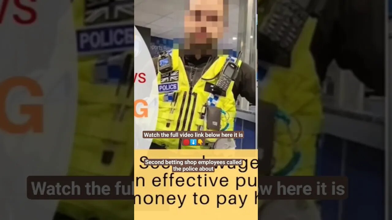 Second betting shop employees called the police about