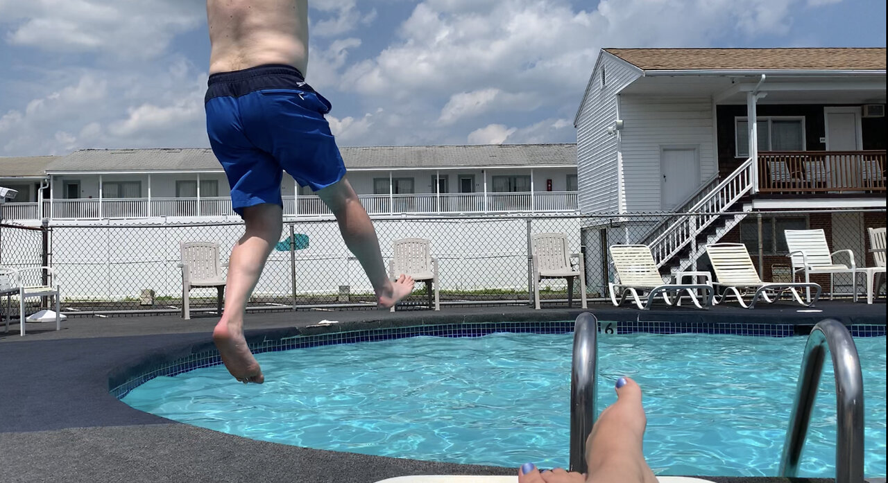 Cannonball! SPLASH! (Judges debate score)