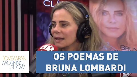 Bruna Lombardi: "O compartilhamento dos poemas na internet me surpreendeu"