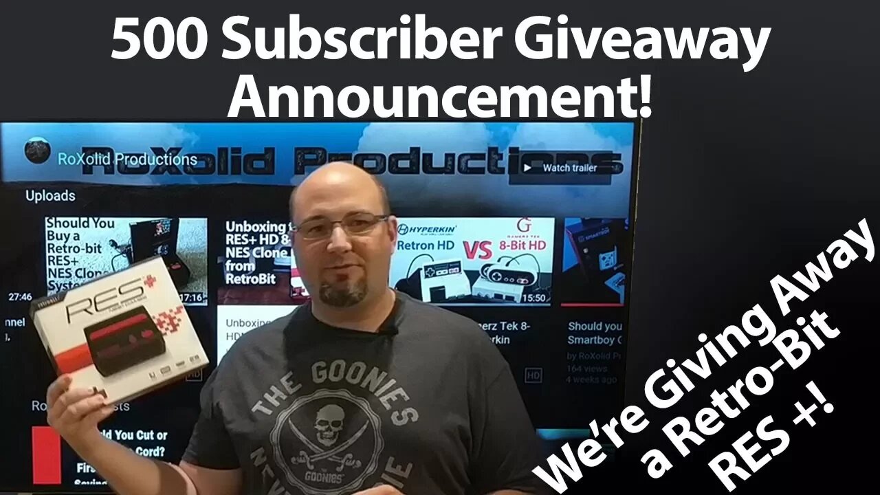 Subscriber Giveaway - Retro-Bit RES + 8-bit HDMI Equipped NES Clone Giveaway