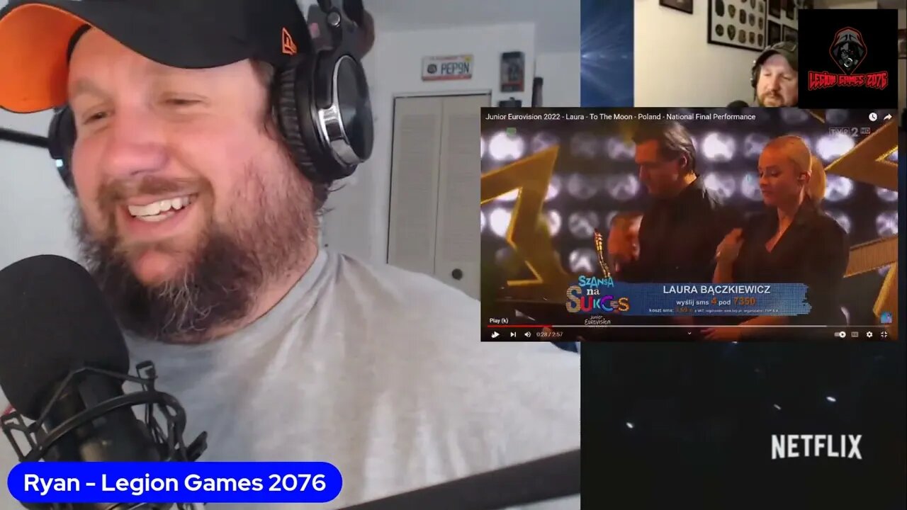 Legion Reacts - Episode 270 - Laura To the Moon Poland Eurovision Junior (2022 10 29)
