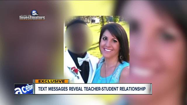 Police reports reveal details in alleged teacher-student sexual relationship that lasted 3 years