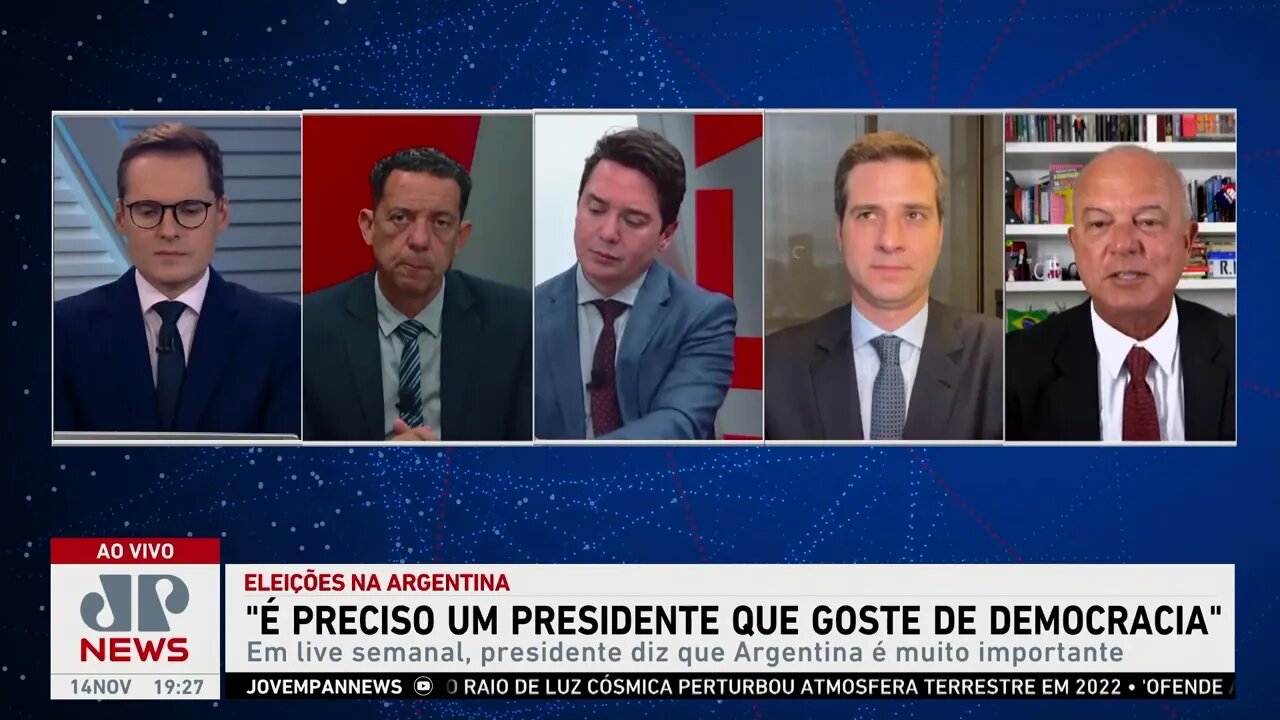 Motta analisa eleições na Argentina: “Milei está anos à frente do pensamento do consenso”