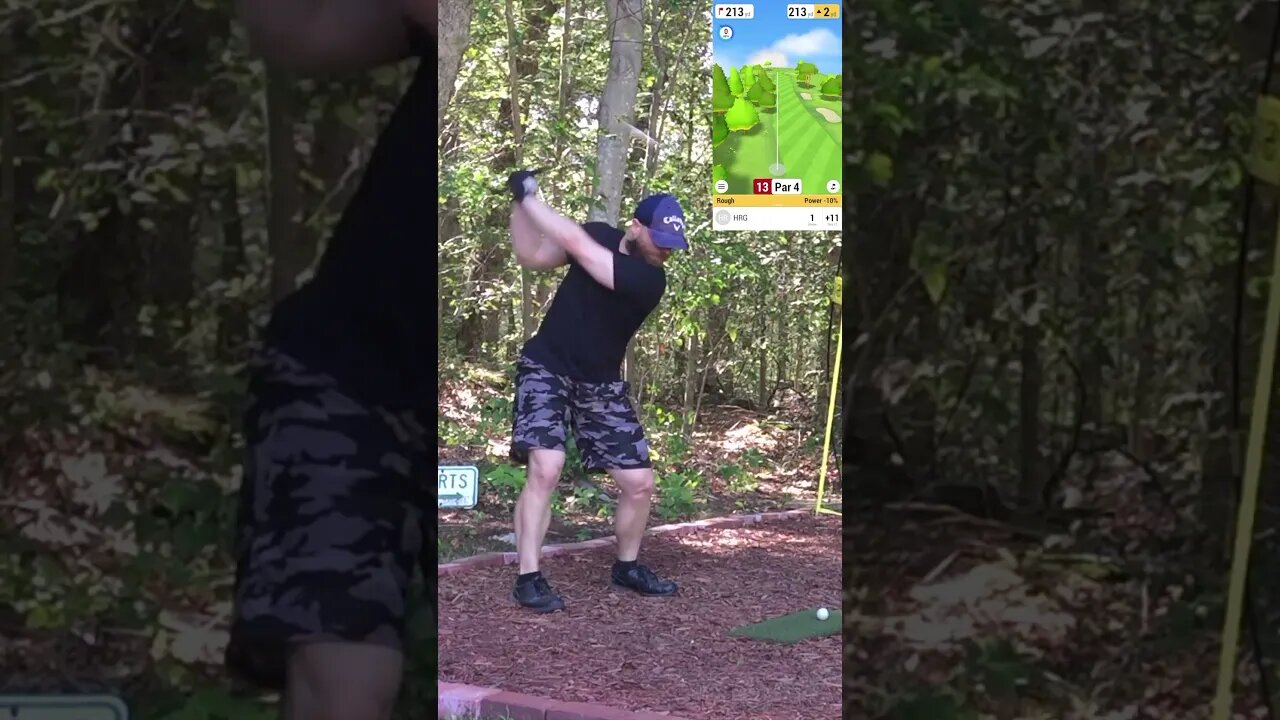 East Lake Golf Club - Hole 13 #Shorts #Golf #Golfing #Golfer #SimGolf #GarminR10 #GolfSimulator #HTH