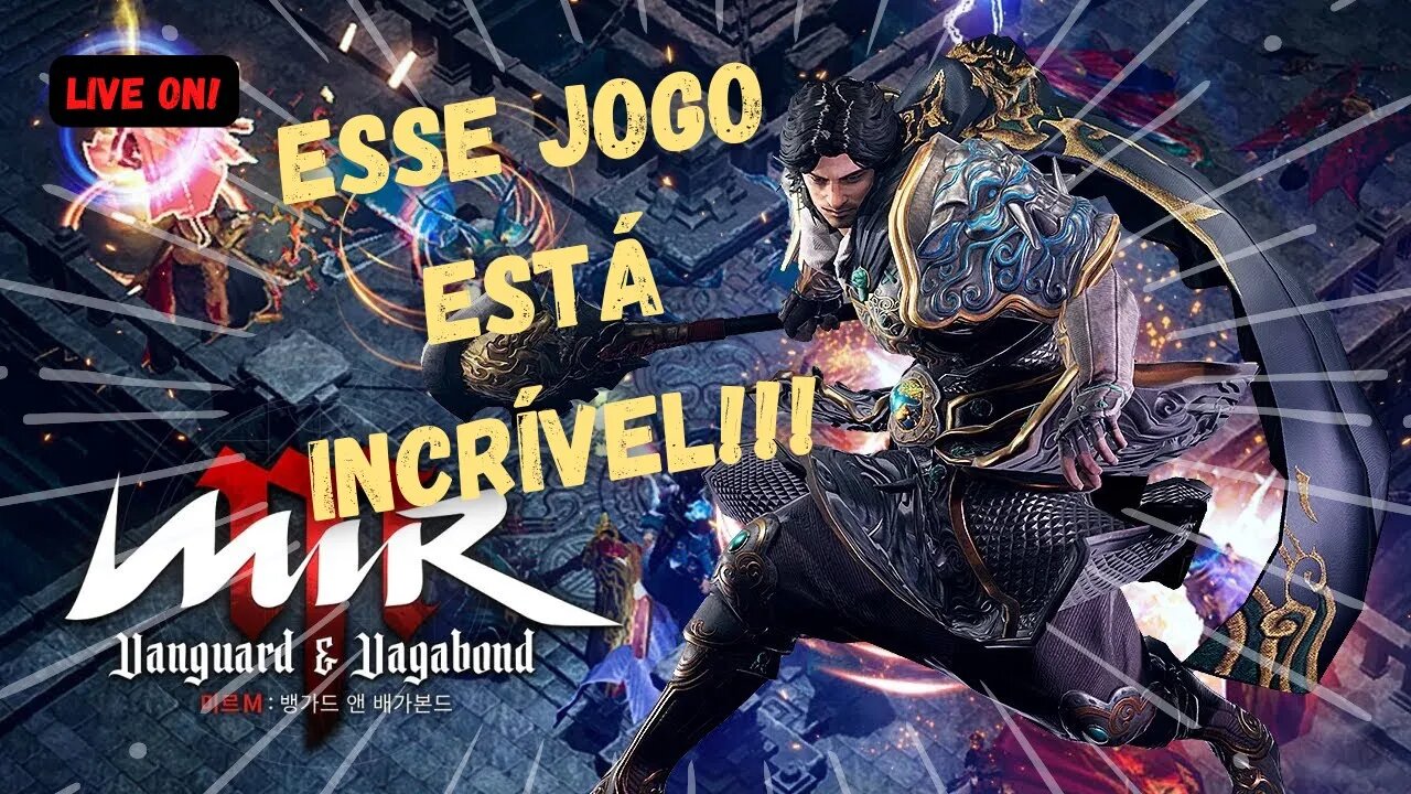 Mir M Testando o beta (CBT) O jogo é incrível de mais!!! (Ft. Klaus)