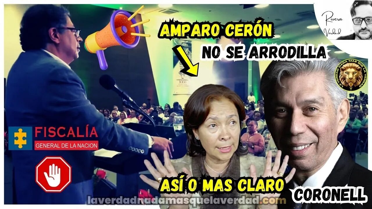 PRESIDENTE PETRO LA FISCAL AMPARO CERÓN NO SE ARRODILLA AL PODER - SR. CIZAÑERO DANIEL CORONELL -