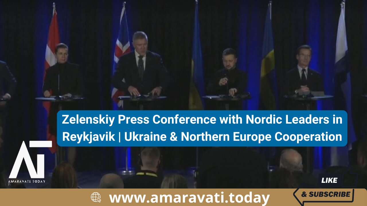 Zelenskiy Press Conference with Nordic Leaders in Reykjavik Ukraine & Northern Europe Cooperation