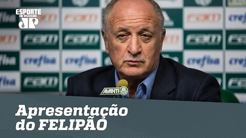 VEJA como foi a apresentação de FELIPÃO no PALMEIRAS!