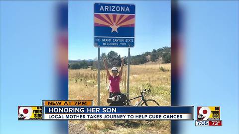 Local mom honoring her son