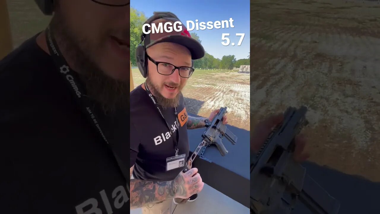 CMMG Dissent in 5.7 with JMac Customs Stock