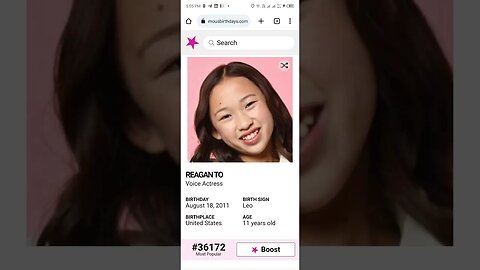 Happy birthday 11 years old REAGAN TO Voice Actress